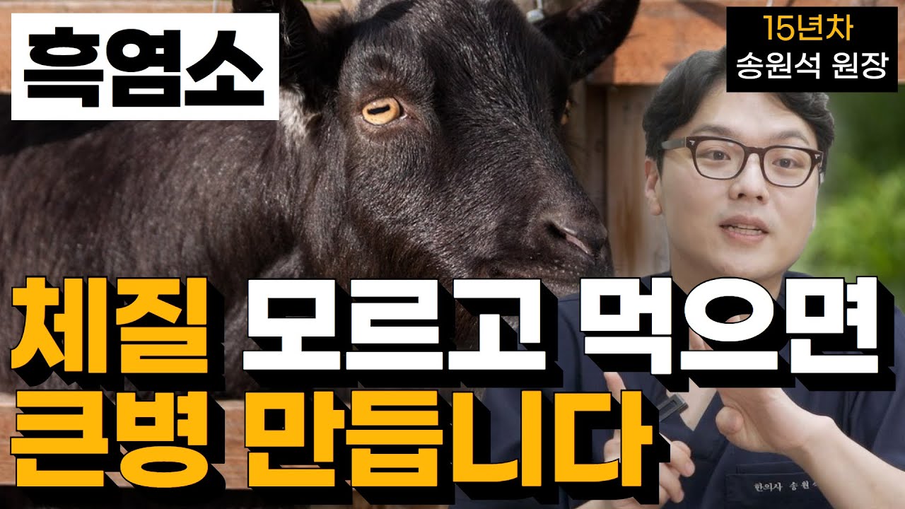 흑염소진액 효능 추천 부작용 / 체질을 꼭 알고 먹어야 합니다.
