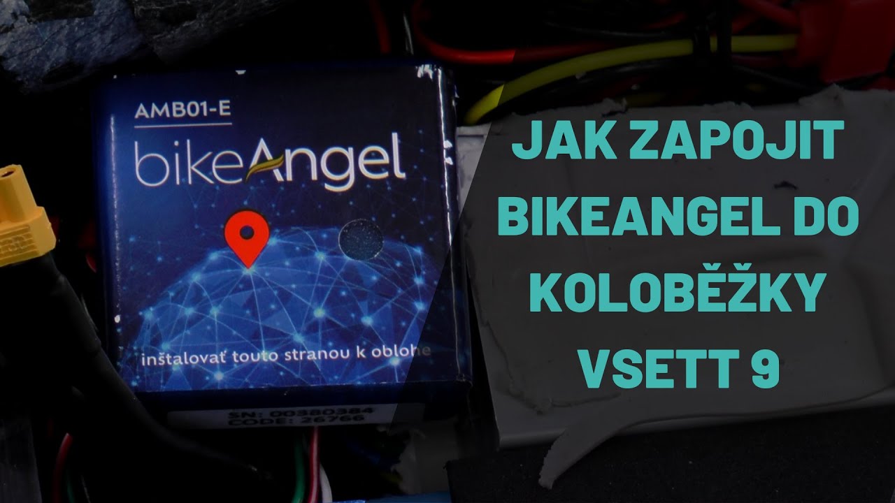 Jak nainstalovat BikeAngel do elektrokoloběžky Vsett 9