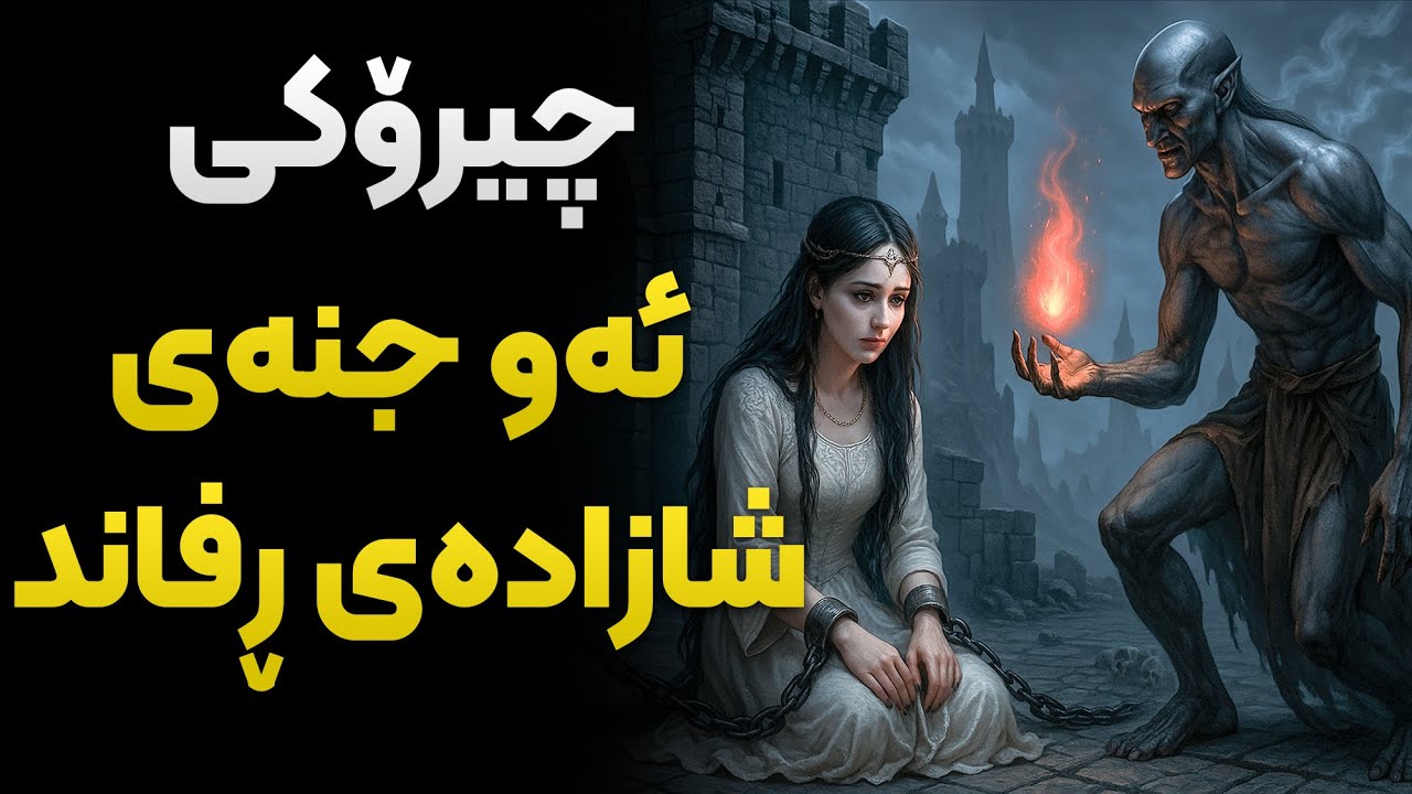 ئەو کچەی کە جنۆکە ڕفاندبووی و لە کۆشکی کەللەسەرەکاندا زیندانی کردبوو لەگەڵ نهێنی ئاوێنە سەیرەکە