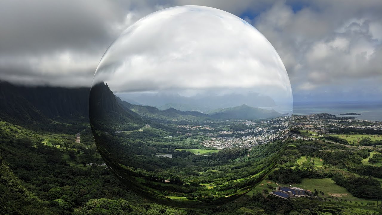 Превратите изображение в сферу | Photoshop