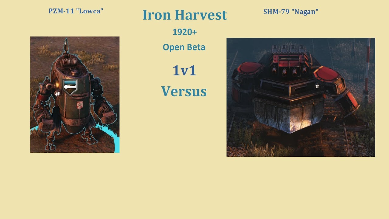 Iron Harvest-(Open Beta) PZM-11 Lowca vs SHM-79 Nagan