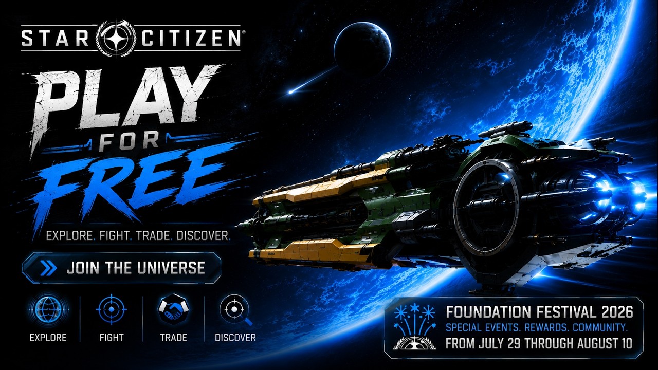 Star Citizen Foundation Festival 2026: Free Fly Guide