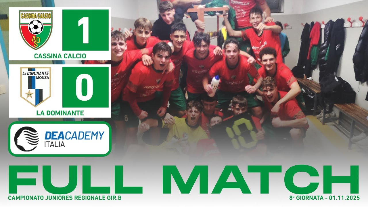 Cassina Calcio - La Dominante 1-0 | Full Match | Juniores Regionale 2025/26