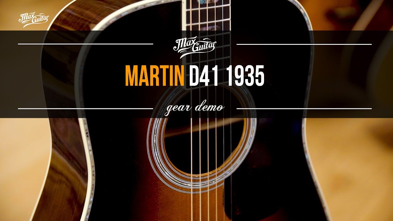 Martin D41 1935 demo!