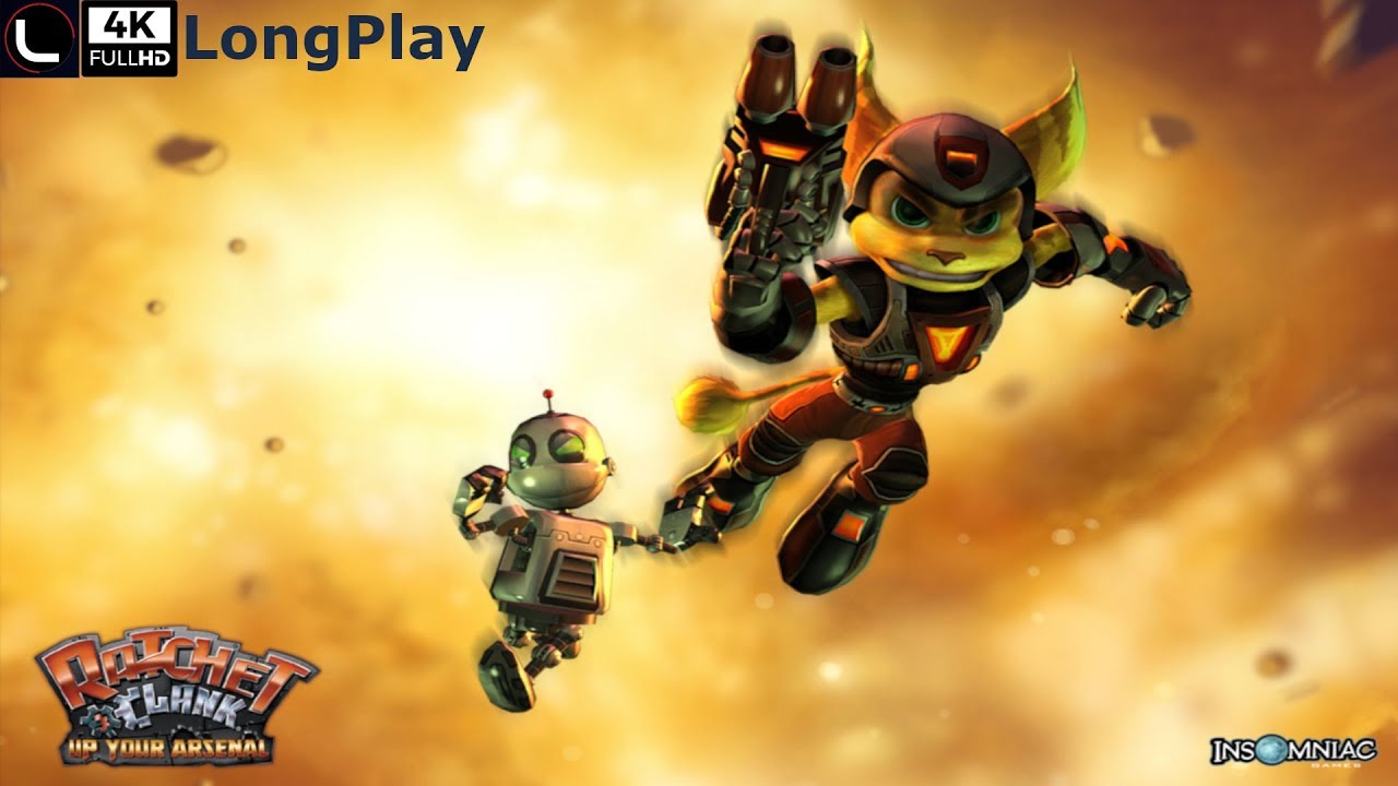 PS2 - Ratchet & Clank: Up Your Arsenal - LongPlay 🔴