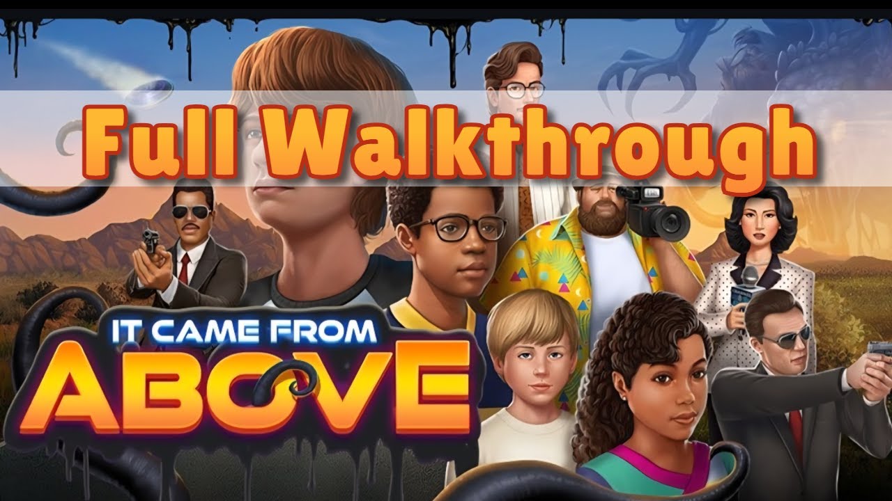 AE Mysteries: It Came From Above FULL Walkthrough - HaikuGames