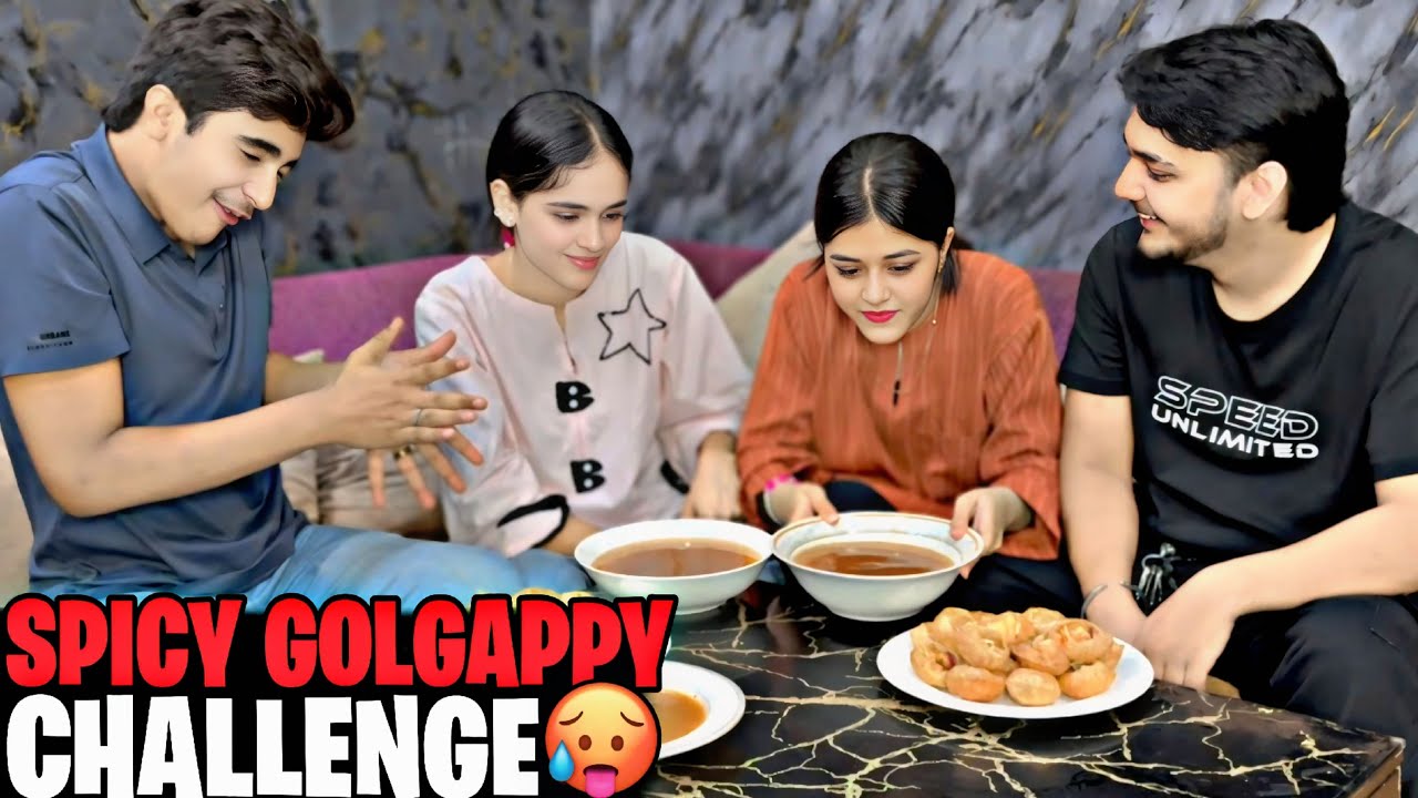 FULL SPICY GOLGAPPA CHALLENGE // ABUBAKAR & ALI K DHUWAN NIKAL AY