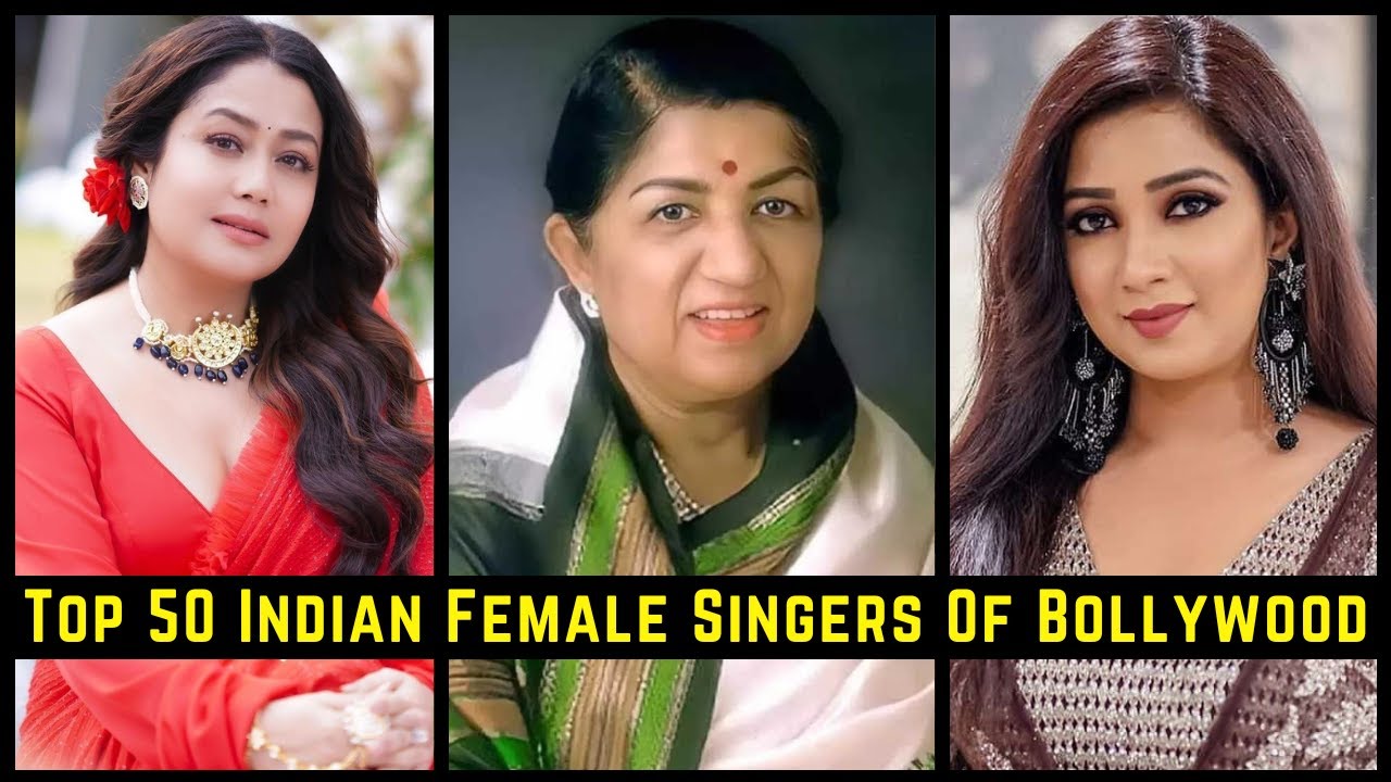 Top 50 Indian Female Singers In Bollywood #bollywoodsongs #singer #hindisongs