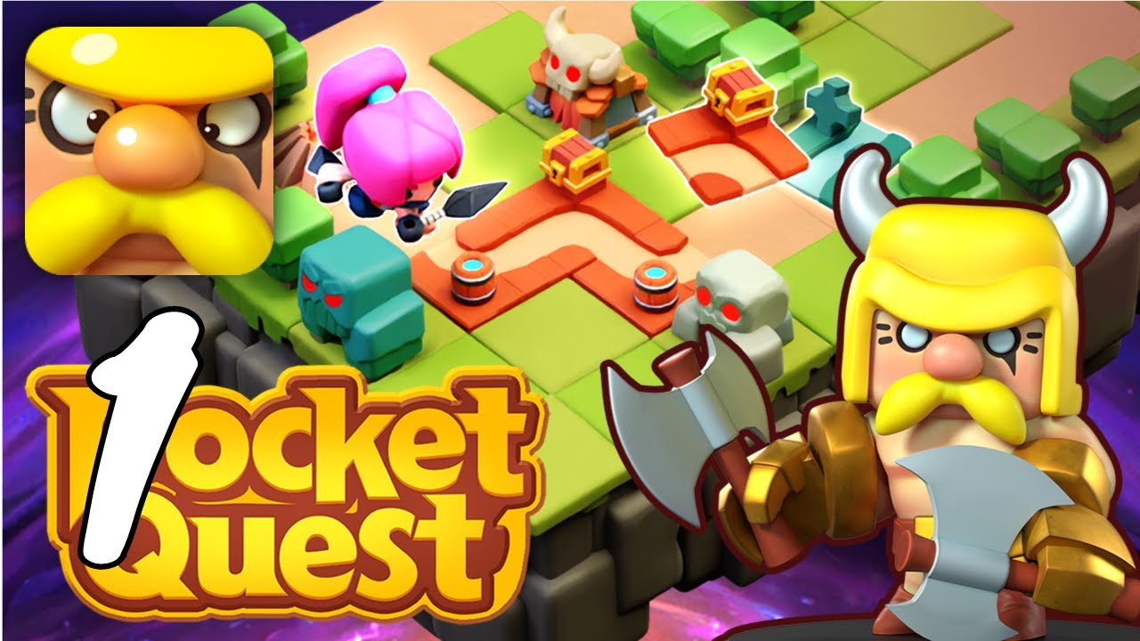 Pocket Quest: Merge RPG Gameplay Walkthrough #1 (Android, IOS)
