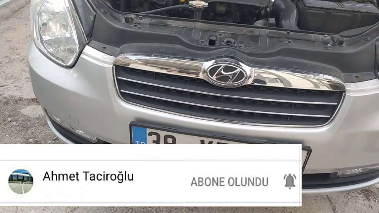 Hyundai Accent Era  ön tampon nasıl çıkartılır tampon en basit sökme yöntemi