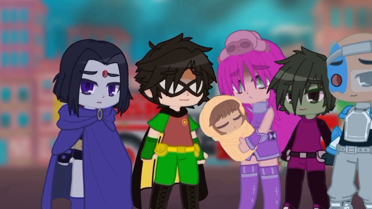 🍀Mi decisión será...🌬️(idea original) Gacha Club//Teen titans go//•Yei•Network•