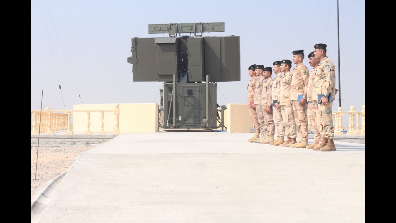 قيادة الدفاع الجوي تحتفل بتسلمها رادار الكشف العالي في محافظة البصرة