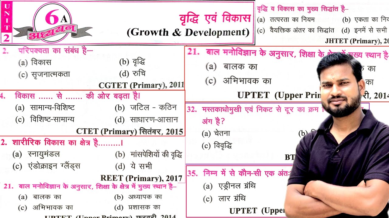 6- वृद्धि एवं विकास।। Growth & Development| Chaild devlopment and teaching Methods. #vradhi & vikas.