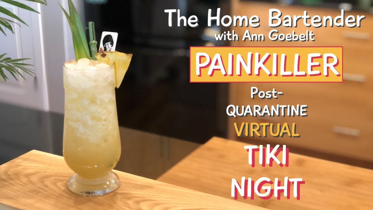 Painkiller Cocktail | Easy TIKI Cocktail to make at home