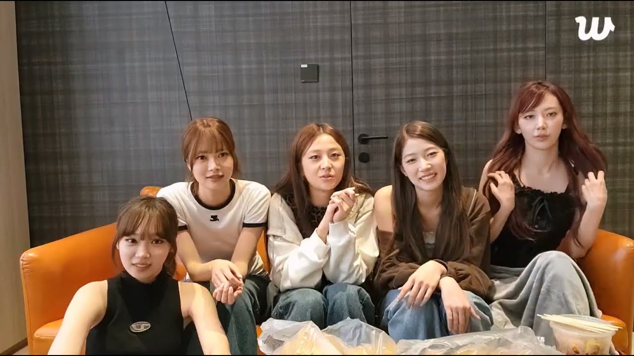 [SUB] 르세라핌 위버스 라이브 LE SSERAFIM WEVERSE LIVE 250726 See you again in HONG KONG