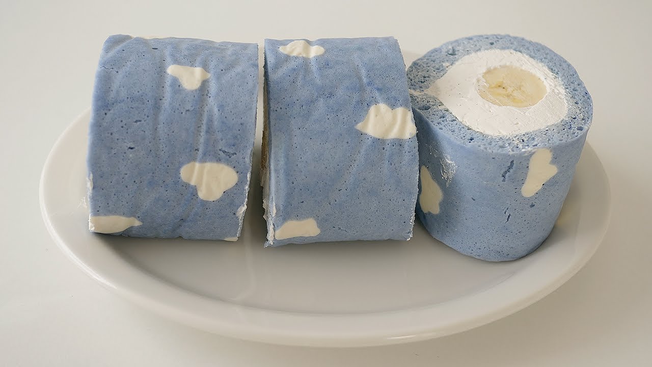 구름 롤케이크 / Cloud roll cake
