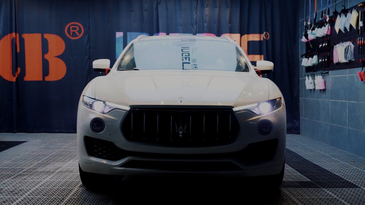 Behind the scene：Maserati Auto paster car wash