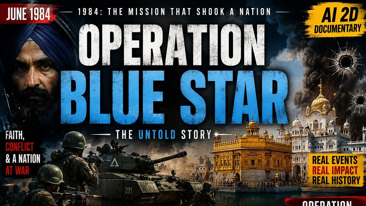 Operation Blue Star 1984: Golden Temple Ke Andar Kya Hua Tha? | Full Story in Hindi