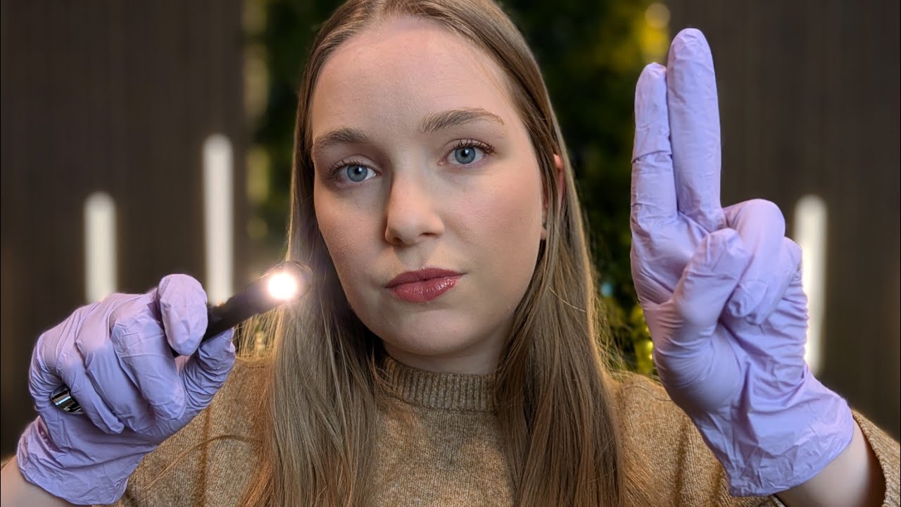 ASMR Roleplay 🧠🩺 Cranial Nerve Exam
