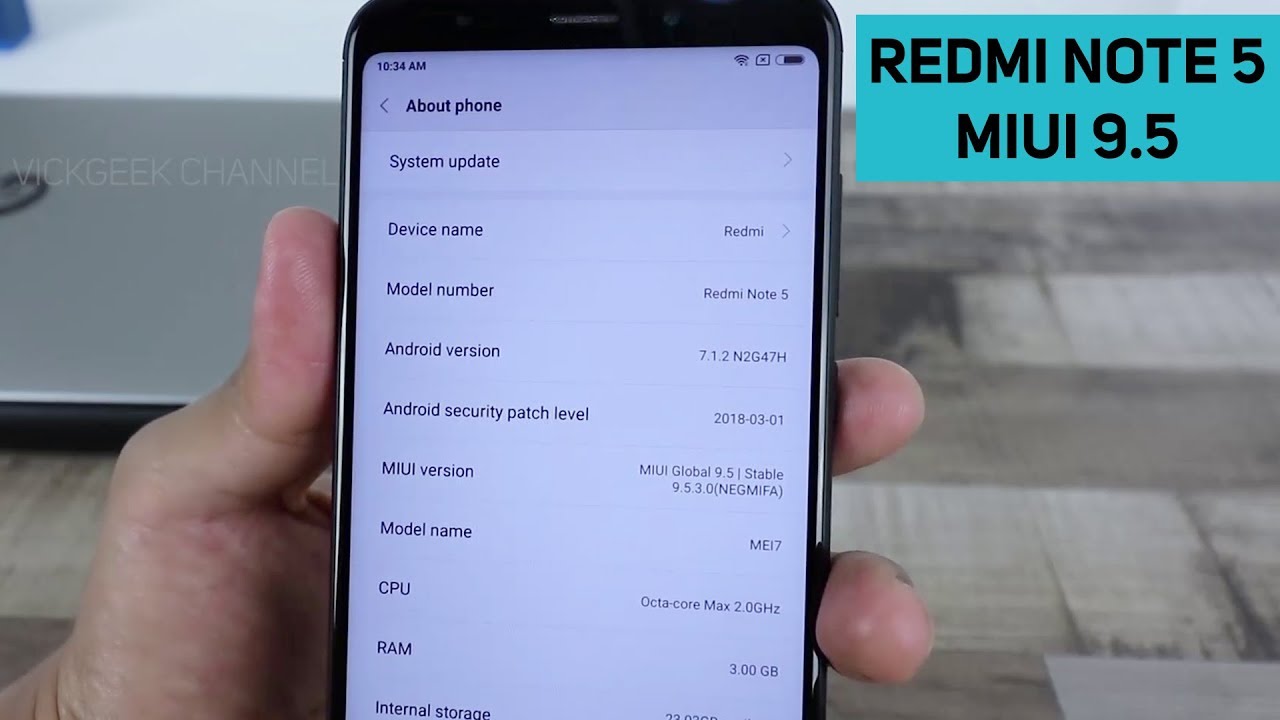 Redmi Note 5 MIUI 9.5 Global Update (read description) | How to update for beginners