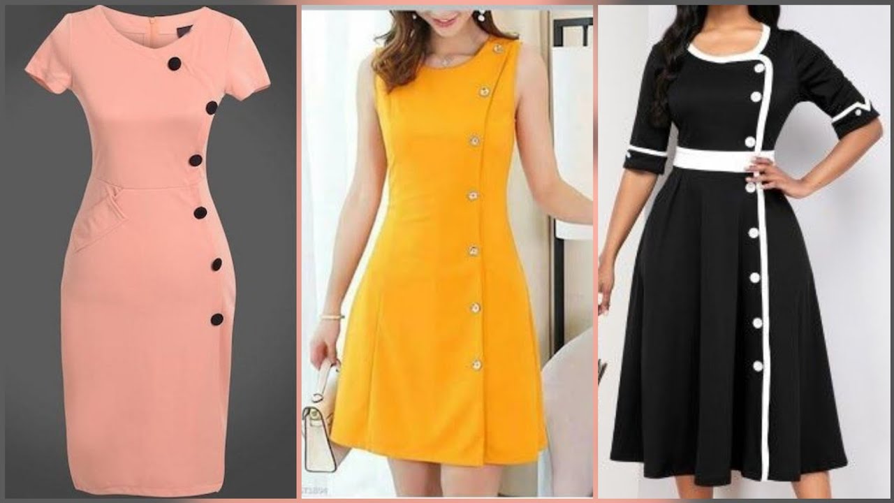 A One Sided Button Dress| Part 1