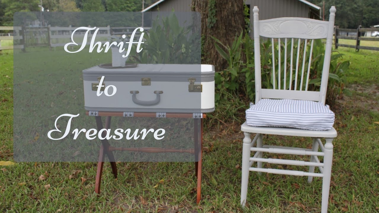 Thrift to Treasure | Up-cycled Project | Thrift Store Makeover | Farmhouse DIY