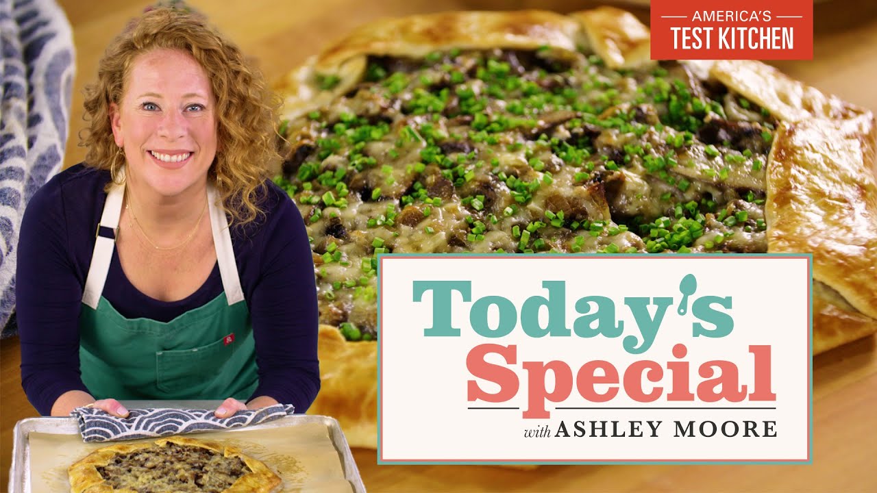 Make a Cheesy Mushroom Crostata in 30 Minutes | Today's Special
