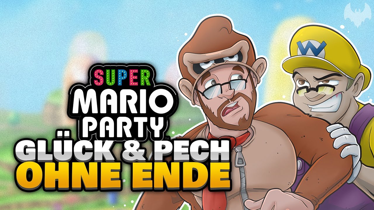 EXTREME SPANNE zwischen GL&Uuml;CK & PECH 🎲 - &spades; Super Mario Party &spades;