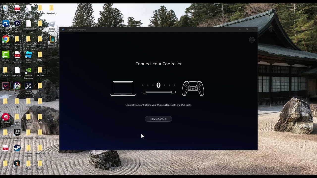 Как подключить контроллер PS5 к приложению &laquo;Аксессуары для PlayStation&raquo; на ПК &mdash; контроллер Dualsense на ПК