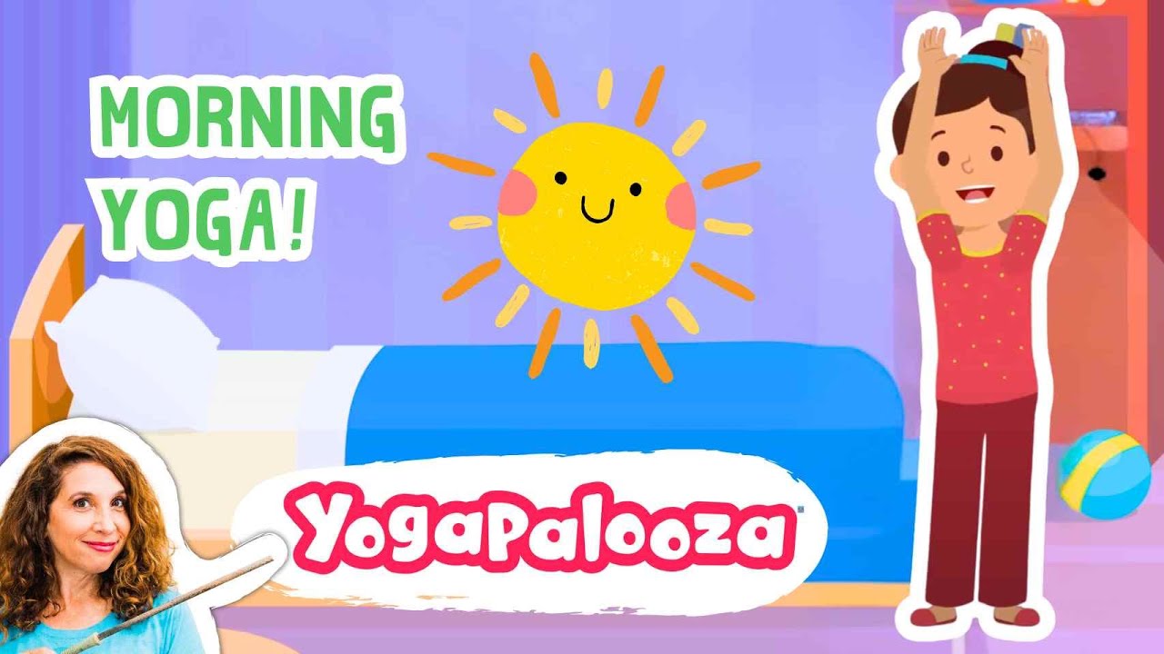 Morning Yoga! Stretch, breathe, sing along and greet the day with @yogapalooza!
