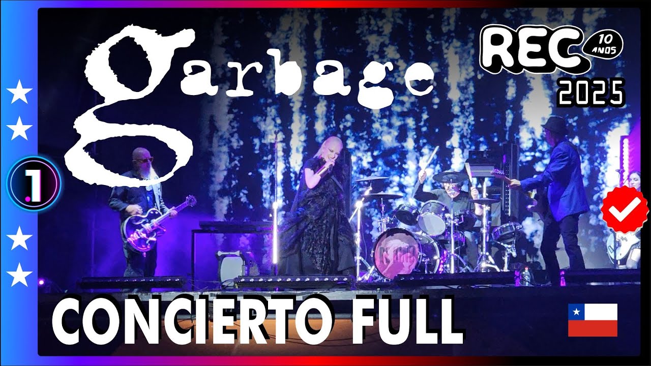 GARBAGE 🎸🇨🇱 | CONCIERTO FULL | REC 2025, Concepcion, Chile, 16 Marzo 2025
