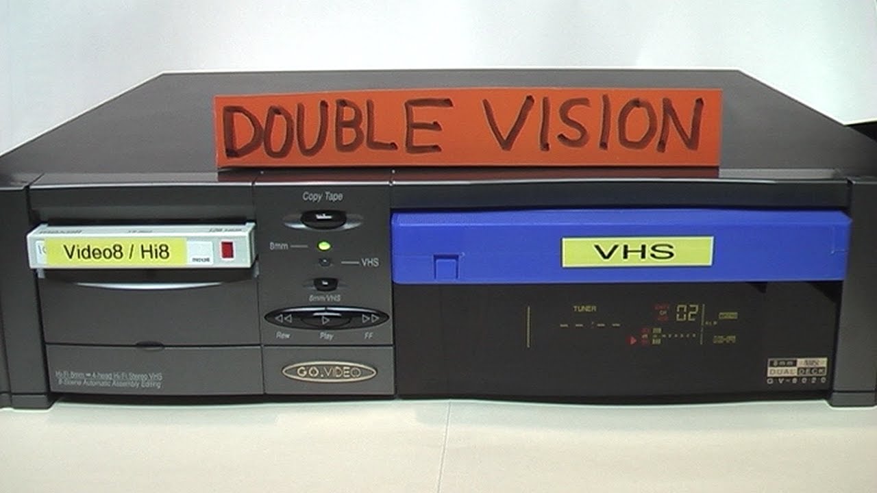 Go Video 8mm/VHS VCR - GV-8020 (made by Samsung)