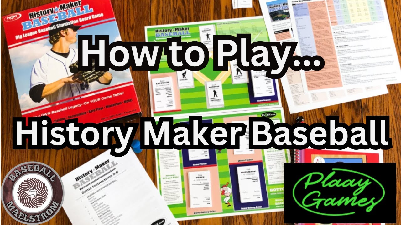 How to Play: History Maker Baseball