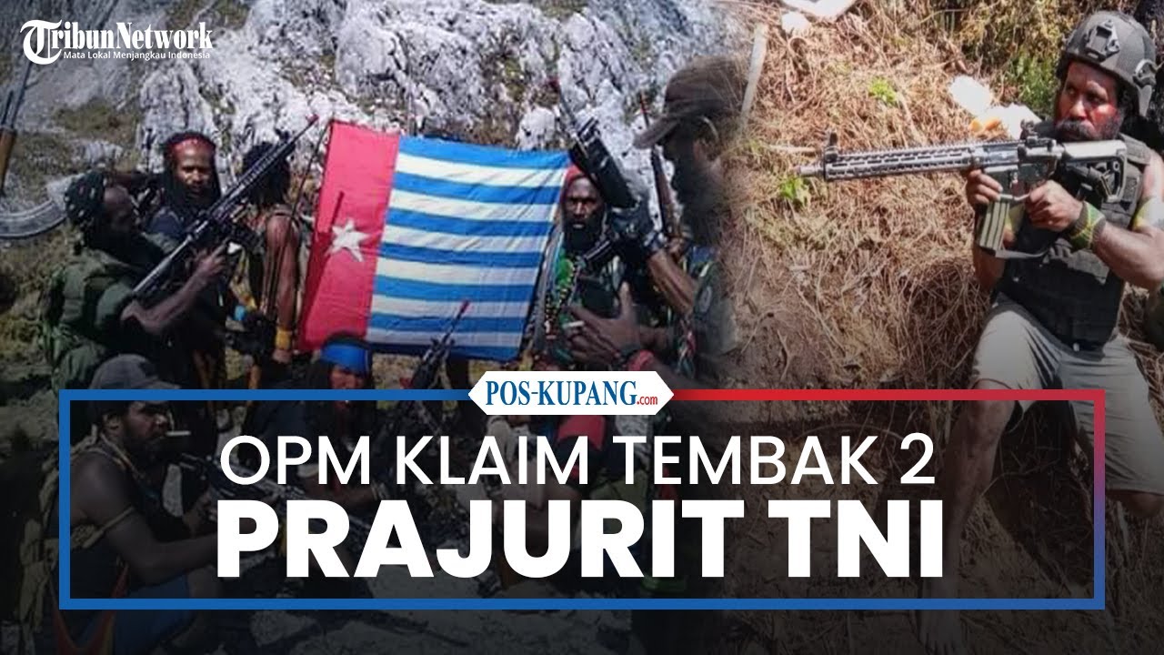 OPM Klaim Tembak Dua Anggota TNI Saat Serang Kantor Bupati Intan Jaya