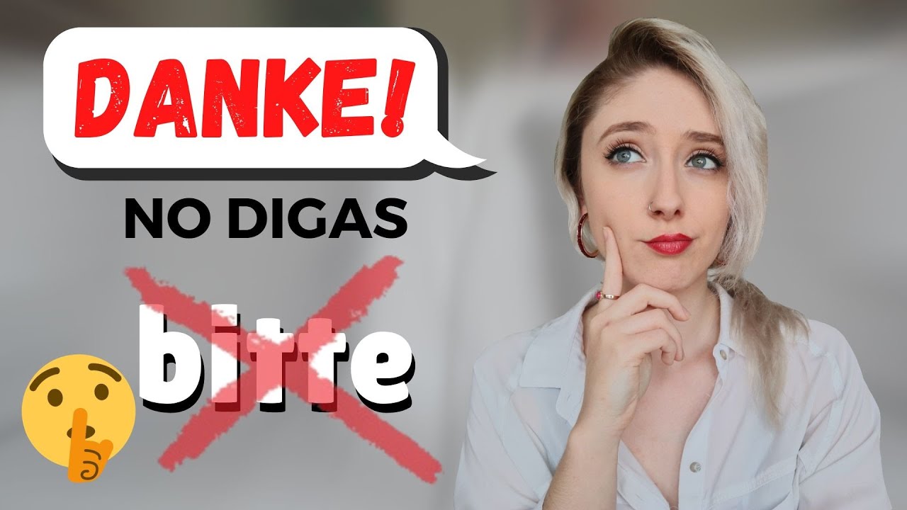15 formas de contestar a DANKE como un NATIVO 😎 | Curso de Alemán 🇩🇪