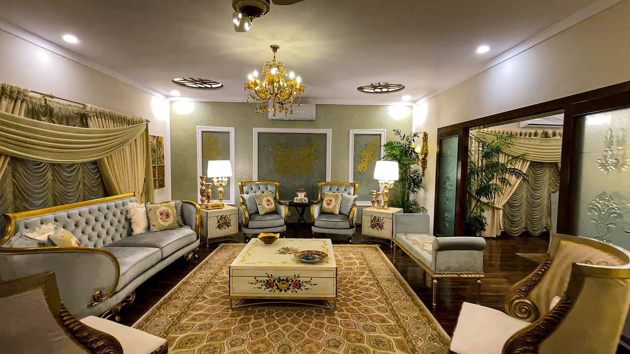 Full furnished 2 Kanal beautiful luxury house for sale in Bahria Town Rawalpindi Islamabad