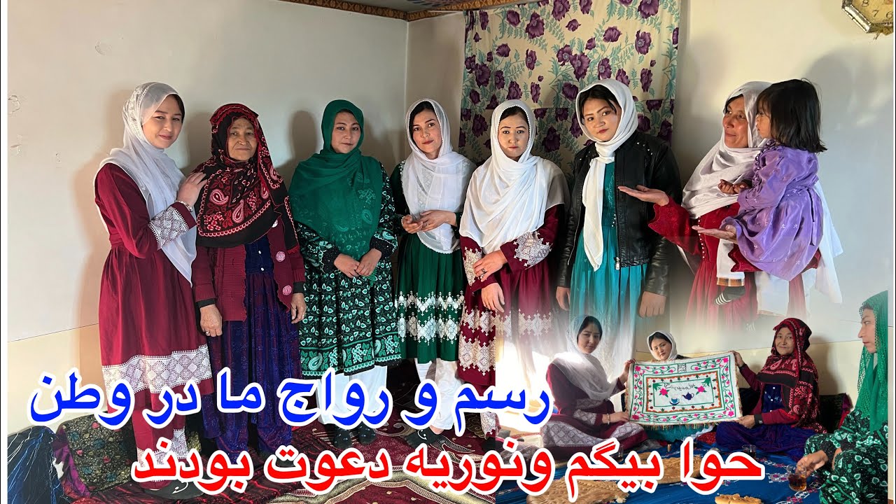 میله و قصه‌های دختران قریه | از خامگ‌دوزی تا قصه‌های شیرین زمستانی | Stotry of village girls