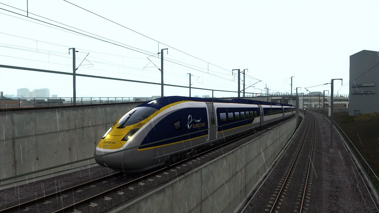 Train Simulator 2019 - De Londres St-Pancras à Ebbsfleet en Eurostar e320