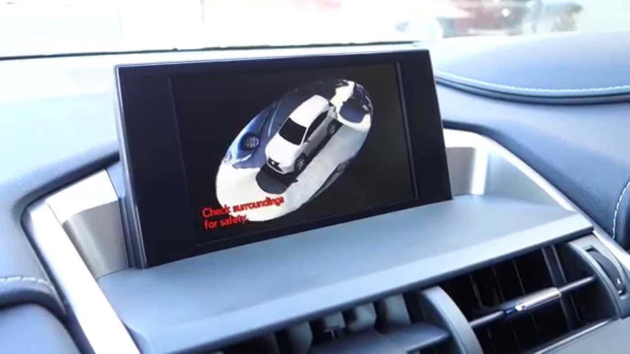 2014 Lexus NX 360&deg; Panoramic Surround View Camera