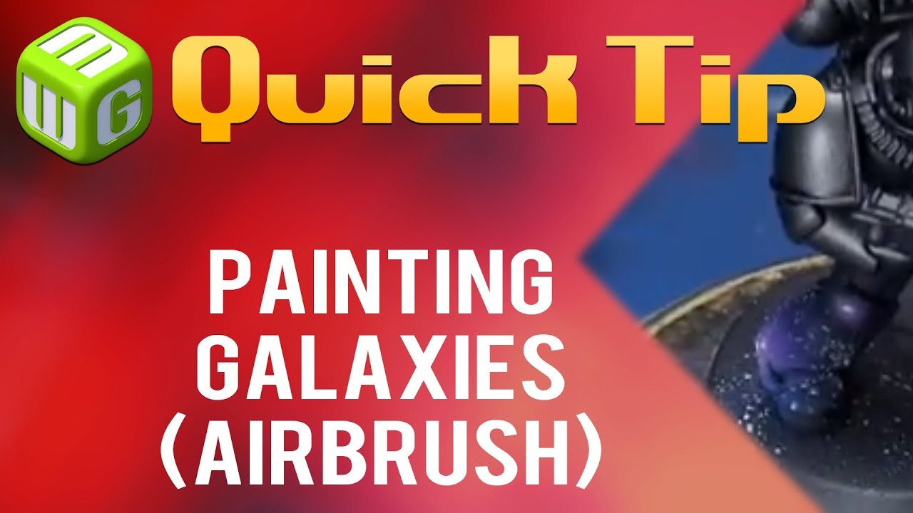 Quick Tip: Painting Galaxies (airbrush)