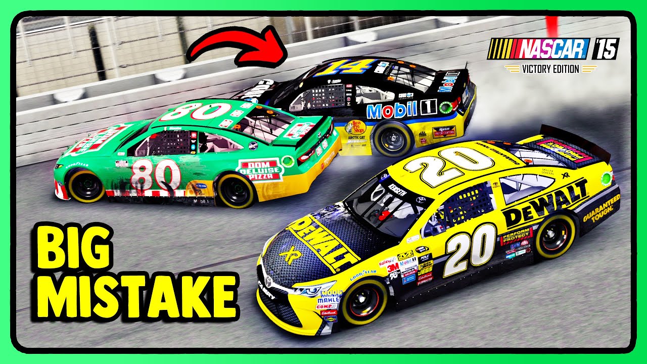 Гонка в Канзасе создаёт серьёзные разногласия в карьере NASCAR ‘15