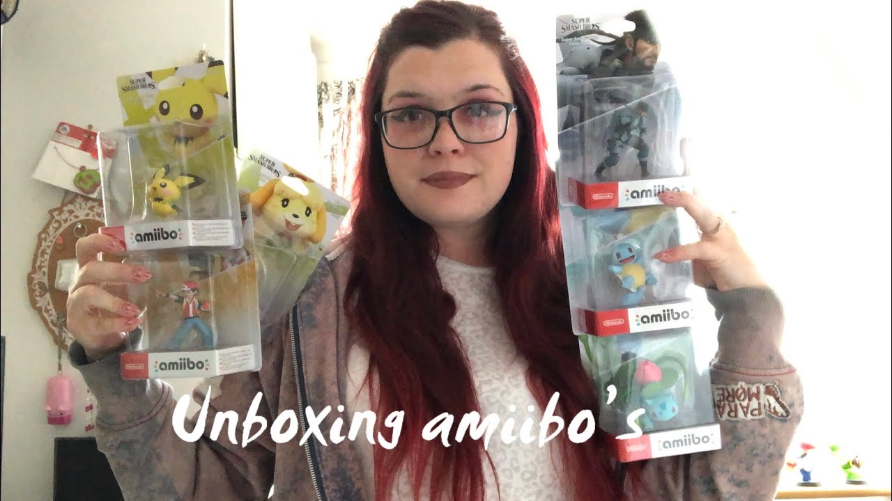 Uboxing 6 New Nintendo Amiibos (Amy's Universe)