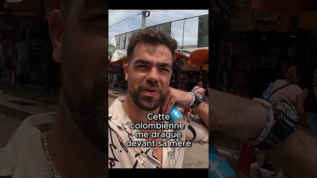 Cette jolie Colombienne me Drague Devant Sa M&egrave;re #travel #colombie #colombienne