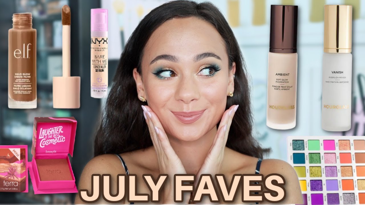BEST MAKEUP OF JULY 2022 // Hourglass, ELF, Tory Burch & MORE!