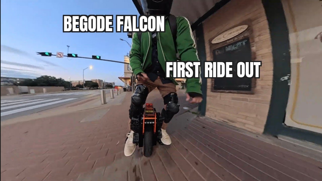 Begode Falcon - First ride out - Review coming