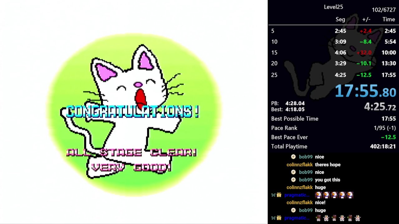 ノンタンといっしょ くるくるパズル (kurupa) - Level 25 Speedrun in 17:55