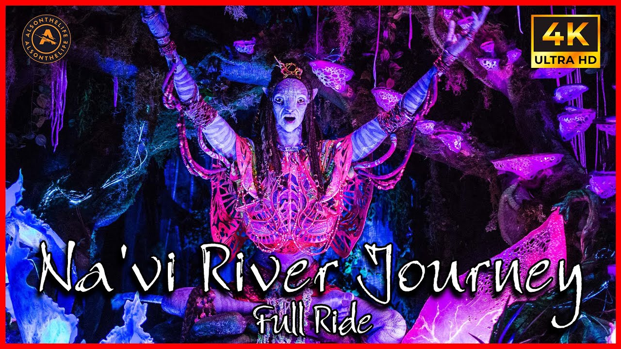 😍 AVATAR Na'vi River Journey Full On Ride [4K] Disney's Animal Kingdom Pandora ¡Música Original!