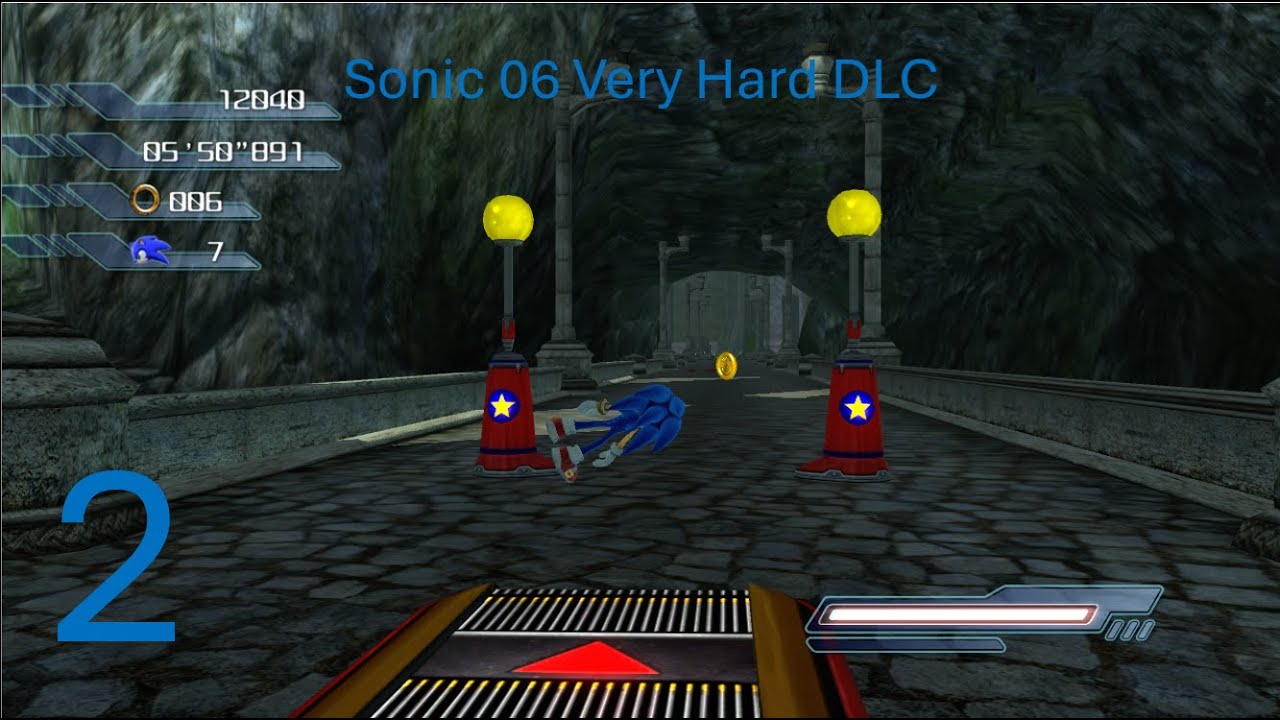 sonic 06 very hard DLC gemless 2