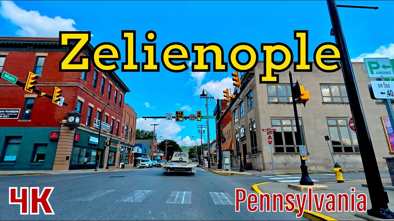 Driving Zelienople - Pennsylvania - USA