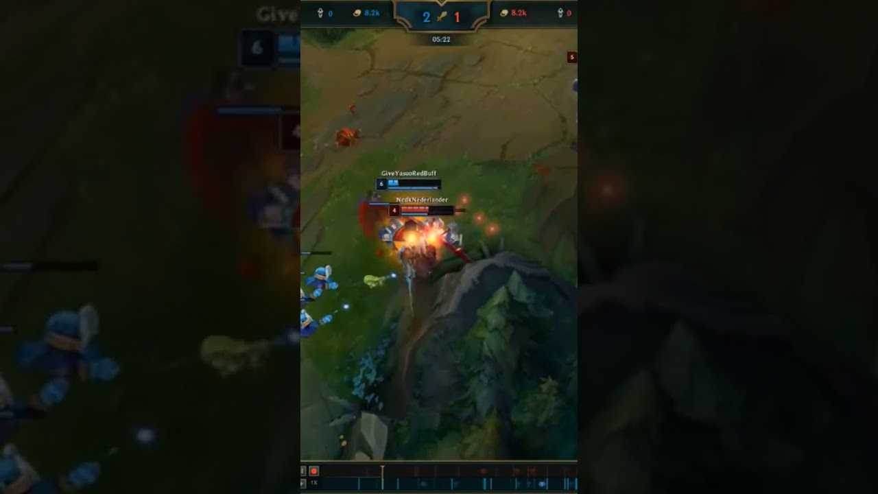 Yasuo outplays gank #yasuo #giveyasuoredbuff #leagueoflegends